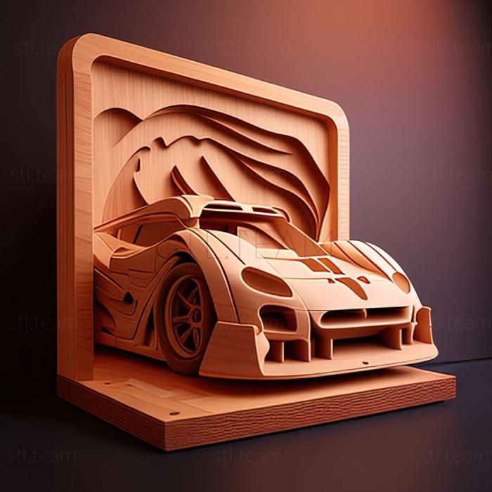 3D model Gran Turismo 3 A Spec game (STL)